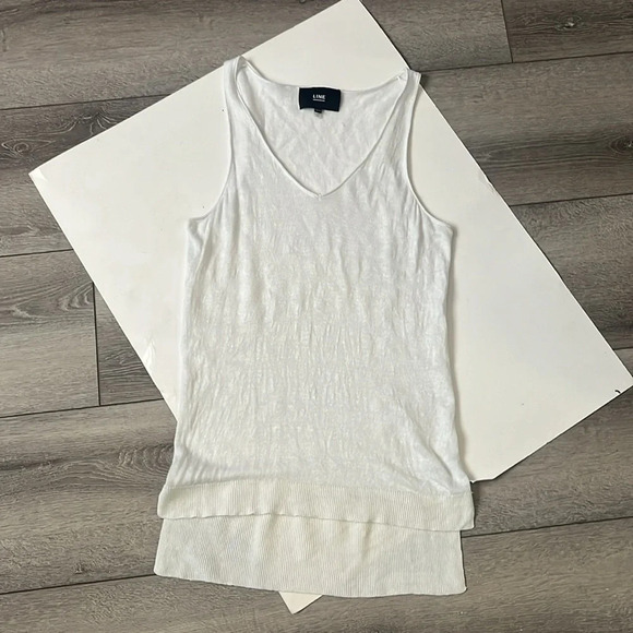 LINE light linen tank top XS - Picture 2 of 5